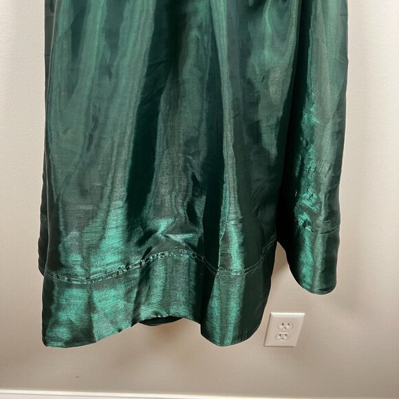 Altard State Babydoll Mini Dress Size XL Green Flutter Sleeve Tie Back Party - Picture 7 of 12